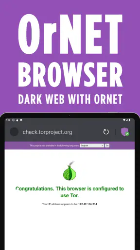 Dark Web Browser : OrNET screenshot 8