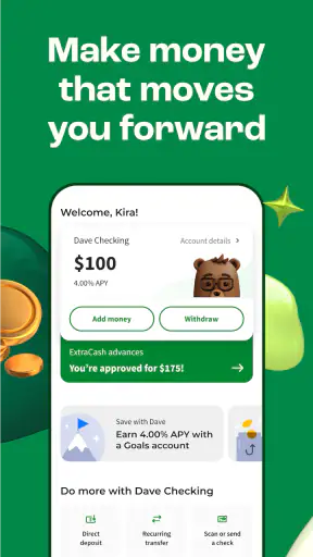 Dave: Credit, Cash & Money App screenshot 5