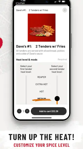 Dave’s Hot Chicken® screenshot 3