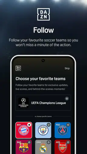 DAZN - Watch Live Sports screenshot 2