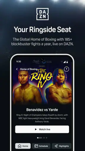 DAZN - Watch Live Sports screenshot 3