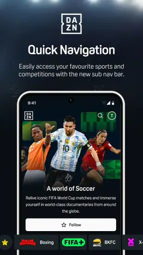 DAZN - Watch Live Sports screenshot 6