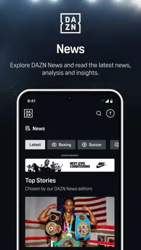 DAZN - Watch Live Sports screenshot 7