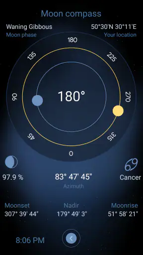 Deluxe Moon - Moon Calendar, P screenshot 6