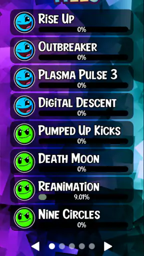 Demon Tiles Geometry Songs 2.2 screenshot 5