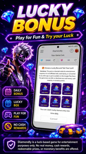 Diamondly: Play Win FFDiamonds screenshot 7