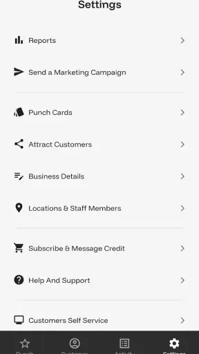 digiPunchCard screenshot 7