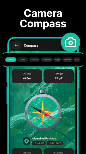 Digital Compass for Android screenshot