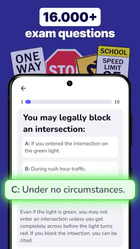 DMV Practice Test: Permit 2026 screenshot 2