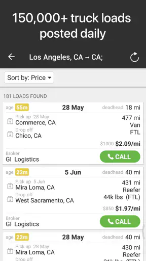 Doft Load Board & Truck Loads screenshot 3
