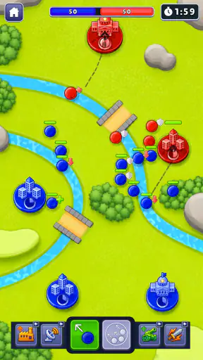 Dots Commander: RTS War screenshot 5