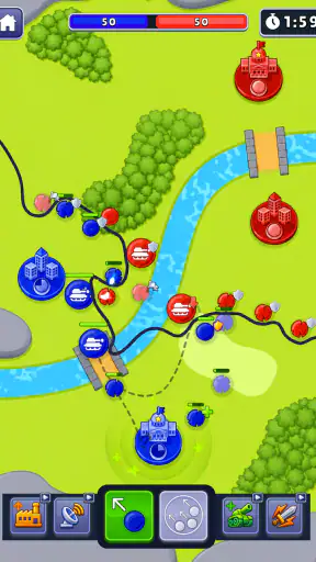 Dots Commander: RTS War screenshot 7