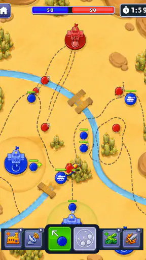 Dots Commander: RTS War screenshot 8