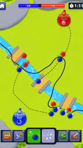 Dots Commander: RTS War screenshot 9