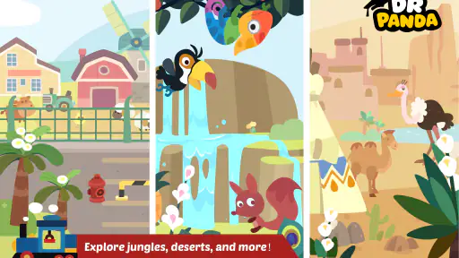 Dr. Panda Train screenshot 10