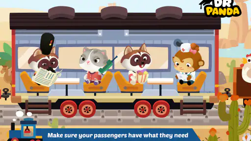 Dr. Panda Train screenshot 12
