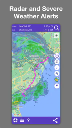 Drive Weather With Live Radar screenshot 4