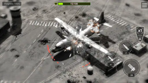 Drone Strike: Gunship War screenshot 1