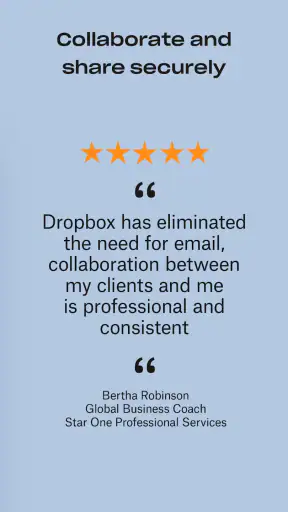 Dropbox: Secure Cloud Storage screenshot 4