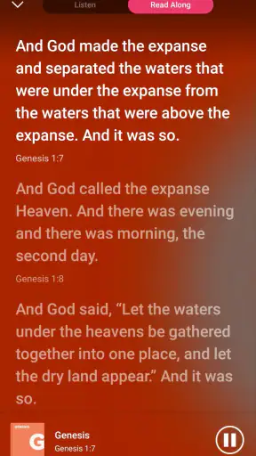 Dwell: Audio Bible screenshot 4