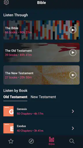 Dwell: Audio Bible screenshot 5