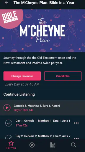 Dwell: Audio Bible screenshot 7