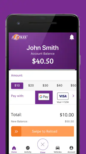 E-PASS Toll App screenshot 8