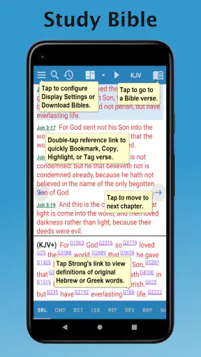 e-Sword: Bible Study to Go screenshot 1
