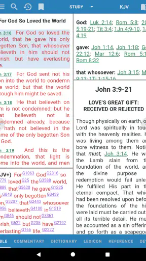 e-Sword: Bible Study to Go screenshot 9