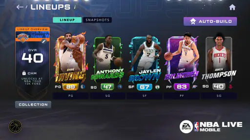 EA SPORTS™ NBA LIVE Mobile screenshot 12