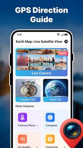 EarthVista: Live Satellite Map screenshot 2