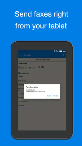 Easy Fax - Send Fax from Phone screenshot 5