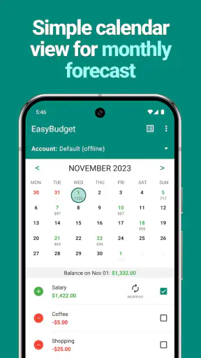 EasyBudget - Budget planning screenshot 10