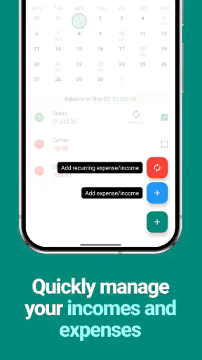 EasyBudget - Budget planning screenshot 4