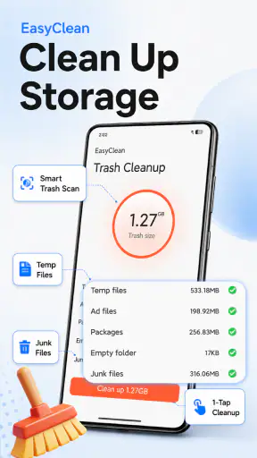 EasyClean - Junk Cleaner screenshot 1