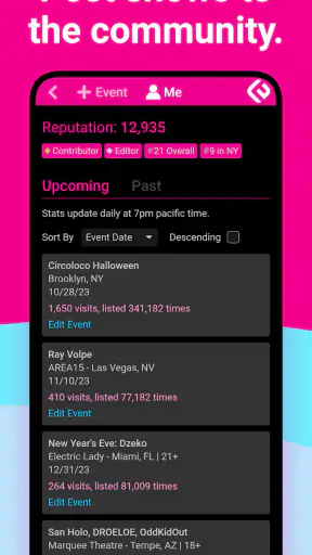 Edmtrain Concerts & Raves screenshot 4