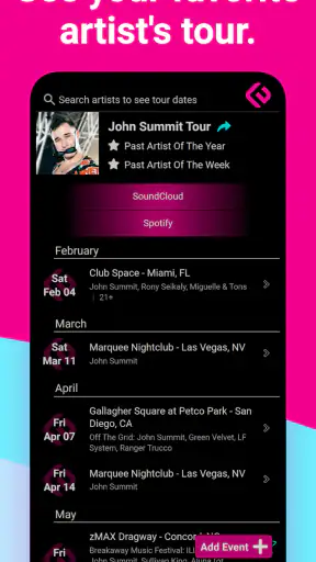 Edmtrain Concerts & Raves screenshot 5