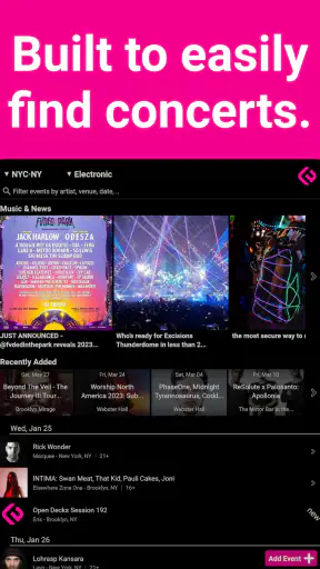 Edmtrain Concerts & Raves screenshot 7