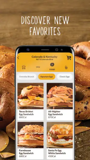 Einstein Bros Bagels screenshot 2