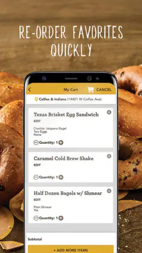 Einstein Bros Bagels screenshot 4