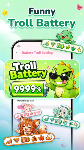 Emoji Battery: Status Bar Icon screenshot 4