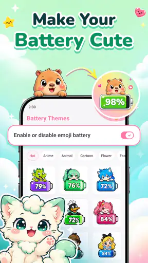 Emoji Battery: Status Bar Icon screenshot 8