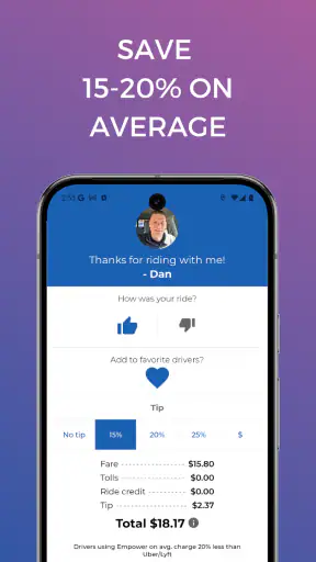 Empower - Your ride, your way screenshot 1