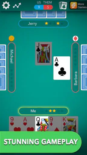 Euchre Classic Card Game screenshot 2