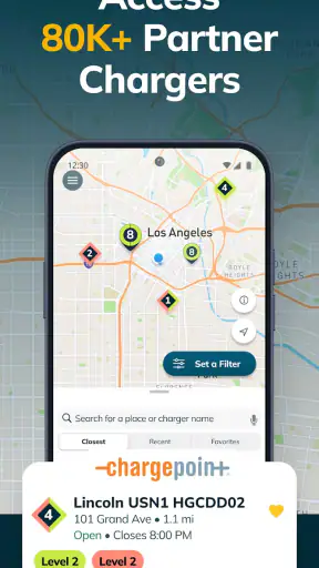 EVgo Fast EV Charging Stations screenshot