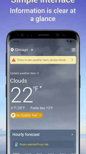 Exacta Weather Alarm-Radar screenshot 4
