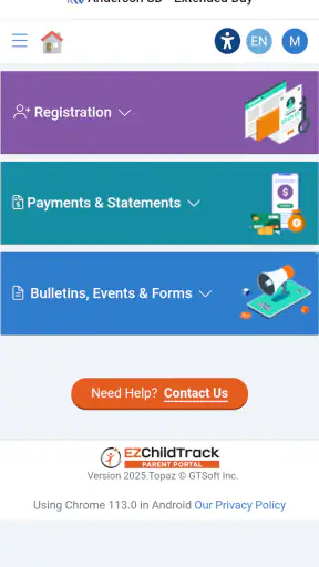 EZChildTrack Parent Portal screenshot 4