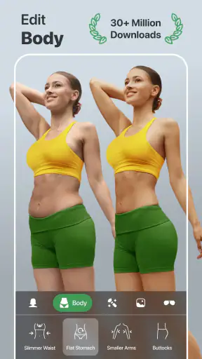 Face, Body Editor - Retouch Me screenshot 1