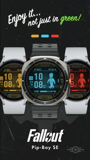 Fallout Pip-Boy SE Watch Face screenshot 2