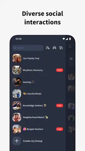 Fambase: Live & Group Chat screenshot 4